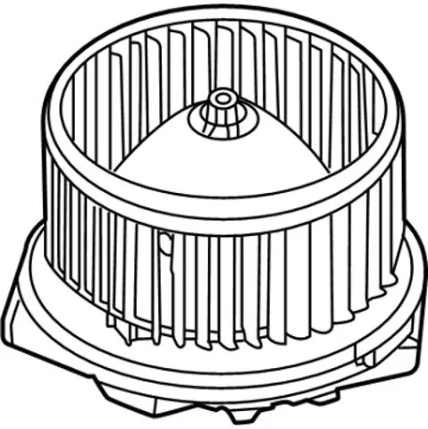 Вентилятор печки 272206RF0A Nissan/Infiniti