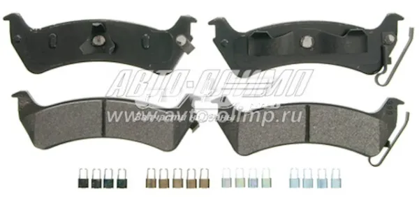 Задние тормозные колодки ZX666 Wagner