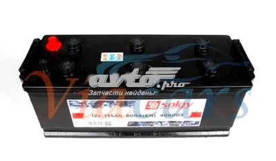 Автомобільний акумулятор Солджі 135 А/г 12 В (406005)