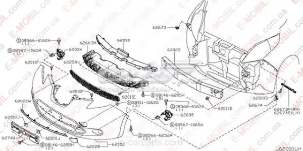  620903NC1A Nissan/Infiniti