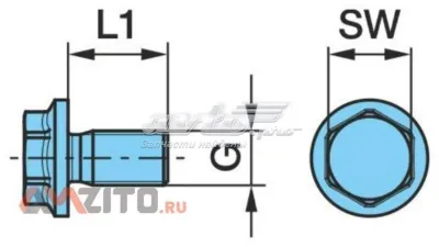 Болт ступицы BPW 0250709600