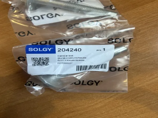 Болт крепления заднего верхнего рычага, внутренний 204240 Solgy