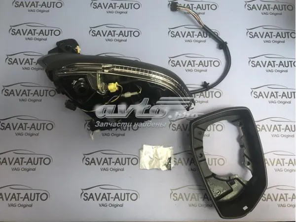 Правое зеркало 4M1857410AK9B9 VAG