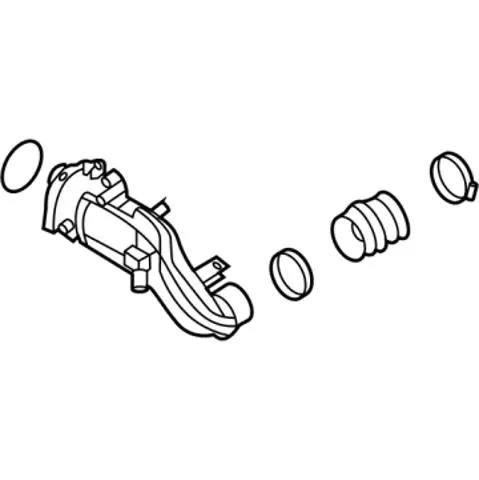 Патрубок дроссельной заслонки 165766RC3B Nissan/Infiniti