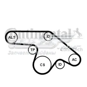 Ремень приводной 6PK1370K1 Continental/Siemens