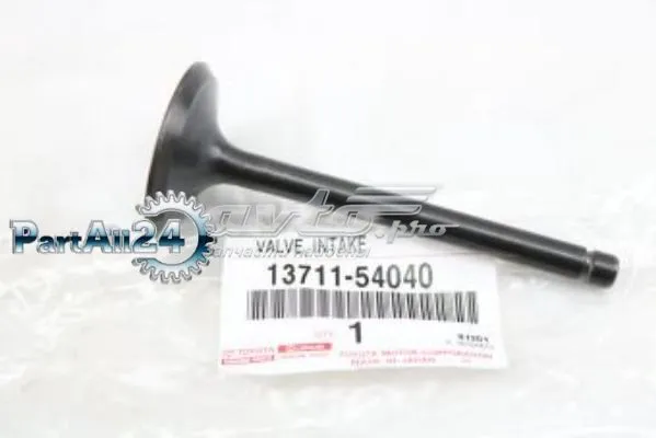 Впускной клапан 1371154040 Toyota