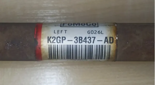 Привод передний левый Ford K2GZ3B437A цена, от