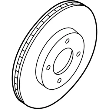Передние тормозные диски 402065RB0A Nissan/Infiniti