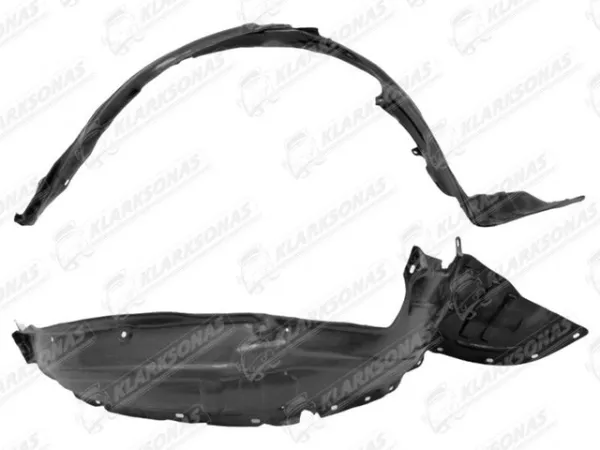 Подкрылок передний правый LE4356130B Mazda