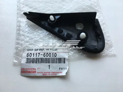 Накладка стойки кузова внешняя передняя правая TOYOTA 6011760010