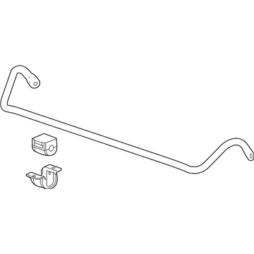 Передний стабилизатор 84458241 General Motors
