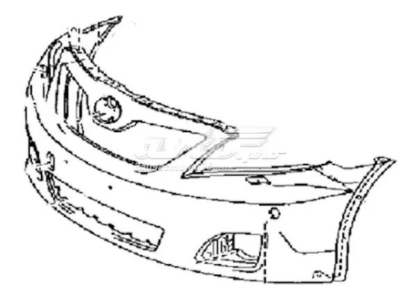 Передний бампер 5211933970 Toyota