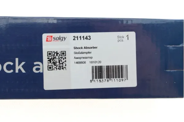 Амортизатор задний 211143 Solgy