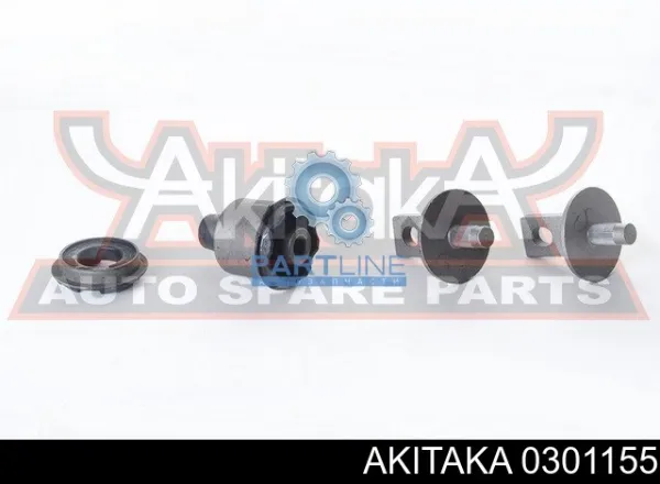 Сайлентблок заднего нижнего рычага 0301155 Akitaka