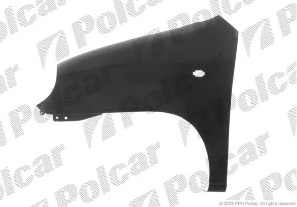 Крыло переднее правое 404002 Polcar