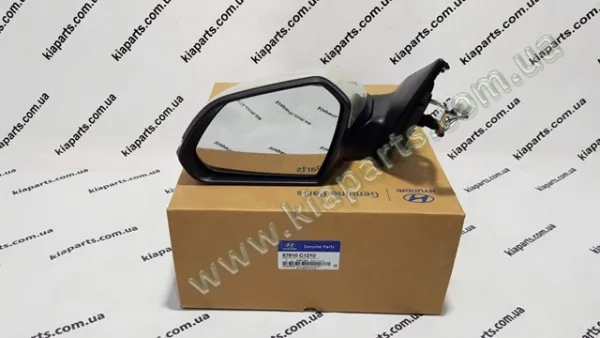 Левое боковое зеркало 87610C1210 Hyundai/Kia