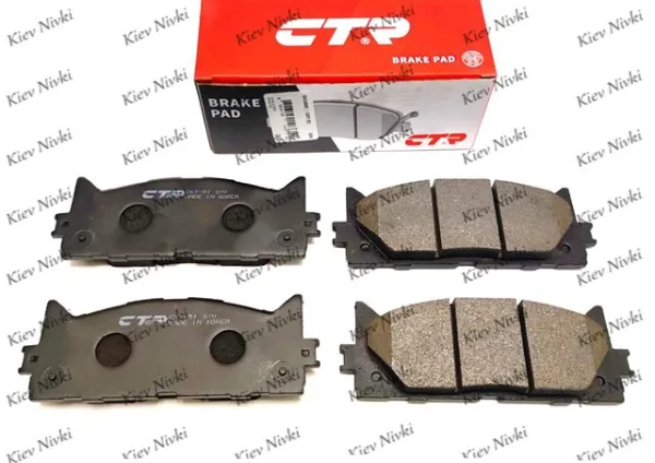 Передние тормозные колодки GK1065 CTR