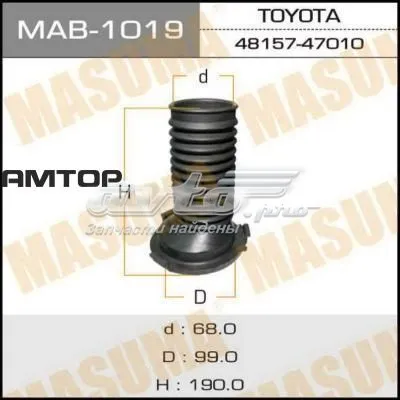 Пыльник амортизатора MAB1019 Masuma