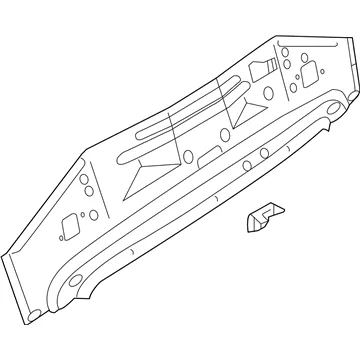 Панель багажного отсека задняя G91005RLMB Nissan/Infiniti