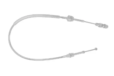 Трос (тяга) открывания замка двери боковой сдвижной MERCEDES 6387600304