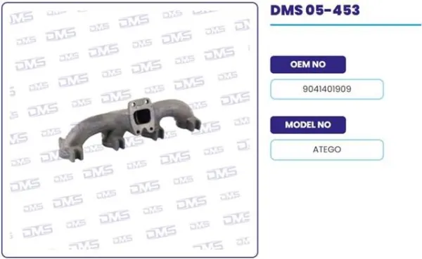 Выпускной коллектор 9041401909 Mercedes