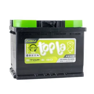 Авто акумулятор Топла 60 А/г (114060)