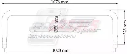 Передний стабилизатор DAF 105 XF