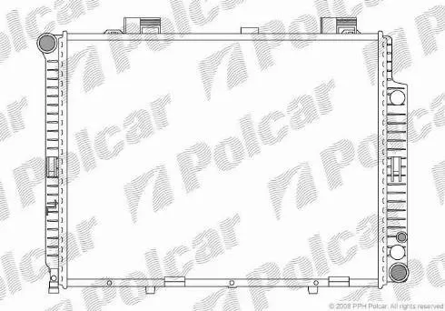 Радиатор 5015083 Polcar