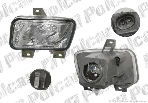 Фара противотуманная левая 140729E Polcar