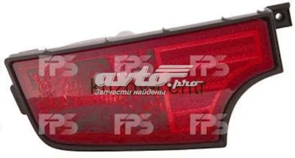 Фонарь противотуманный задний левый FP4022F1E Depo/Loro/Abakus