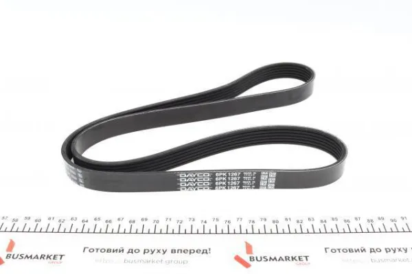 Ремень генератора 6PK1267HD Dayco
