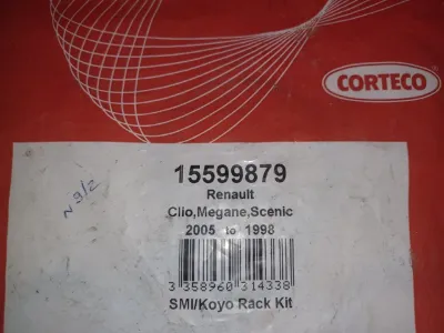 Ремкомплект рулевой рейки (механизма), (ком-кт уплотнений) CORTECO 15599879