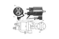 Втягивающее реле стартера NISSAN 233430W010