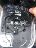 Стекло правого зеркала заднего вида MAZDA TK93691G1