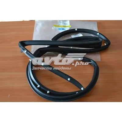 Уплотнитель двери задней левой (на кузове) GM 96460193
