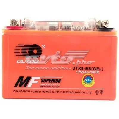 Автоакумулятор Аутдо 9 А/г 12 В (UTX9BSGEL)