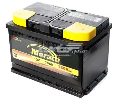 Авто акумулятор Моратті 75 А/г 12 В (575013070)