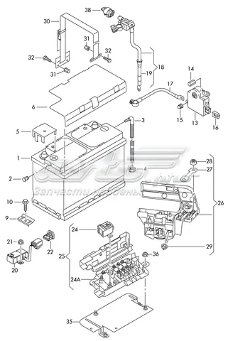 Авто акумулятор Бентлі 92 А/г 12 В (000915105CE)