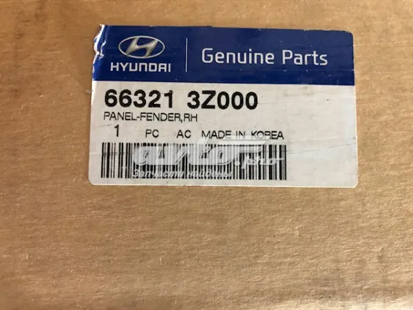 Переднее правое крыло Хундай И40 