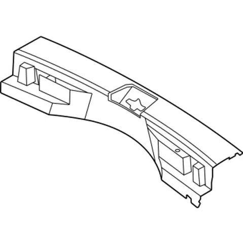 Облицовка задней панели багажника 849926RR0A Nissan/Infiniti