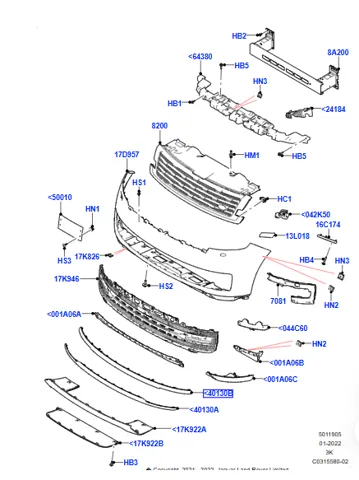  LR157967 Land Rover