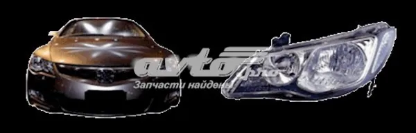 Левая фара 3845092E Polcar