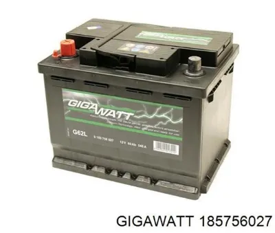 Авто акумулятор Гігават 60 А/г 12 В (185756027)