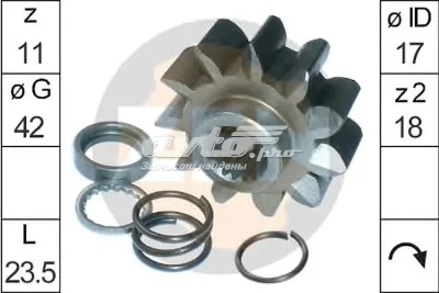 Шестерня стартера ZEN ZN12609