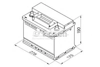 АКБ Бош 70 А/г 12 В (0092S30080)