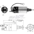 Втягивающее реле стартера ERA ZM2842
