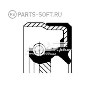 Сальник редуктора заднего моста CORTECO 01035179B