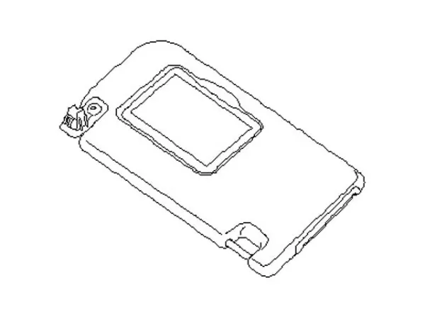Солнцезащитный козырек 964005RL1A Nissan/Infiniti