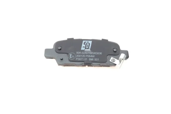 Задние тормозные колодки 209120 Solgy