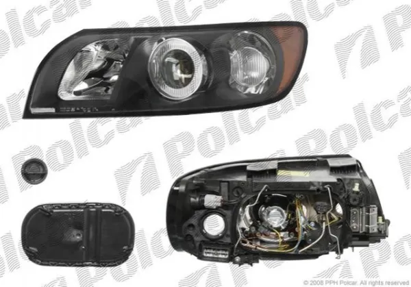 Правая фара 904210E Polcar